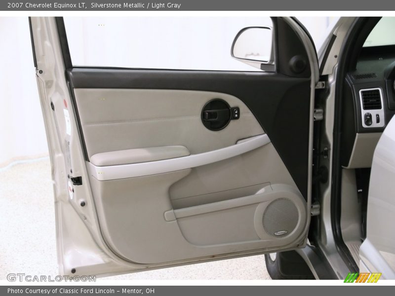 Silverstone Metallic / Light Gray 2007 Chevrolet Equinox LT