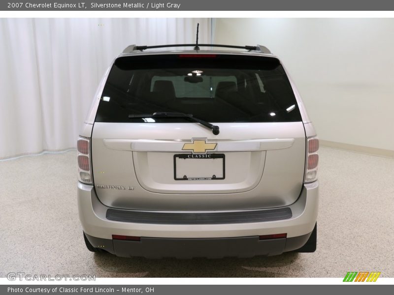 Silverstone Metallic / Light Gray 2007 Chevrolet Equinox LT