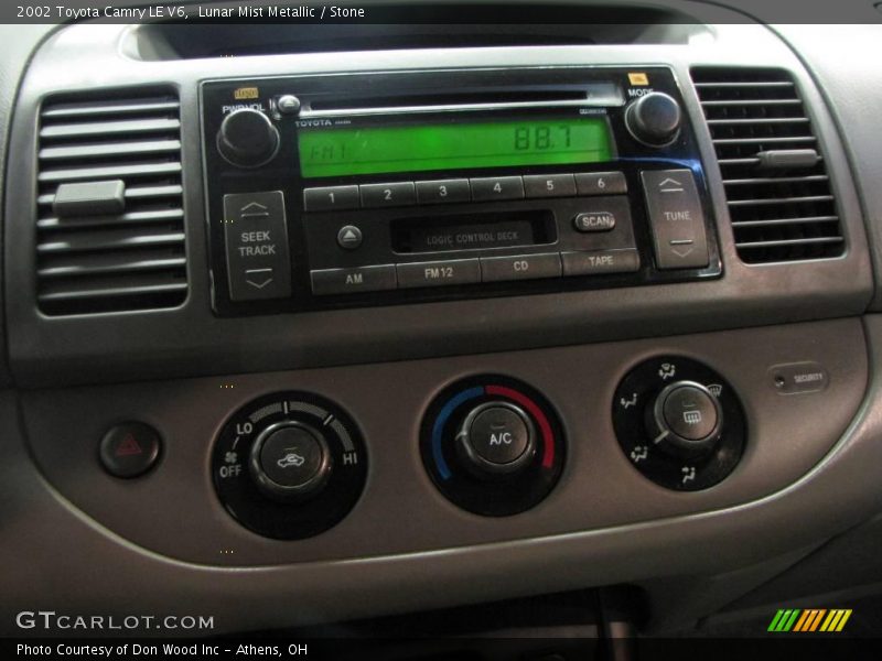 Lunar Mist Metallic / Stone 2002 Toyota Camry LE V6