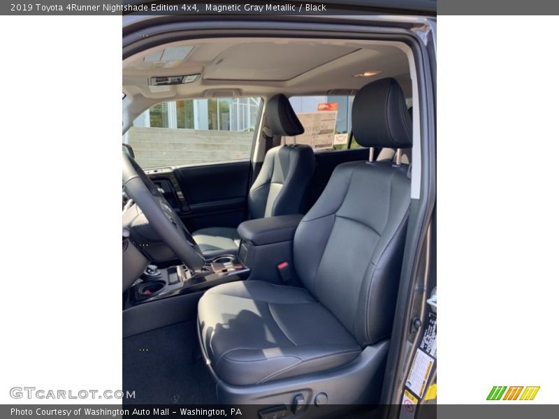 Front Seat of 2019 4Runner Nightshade Edition 4x4