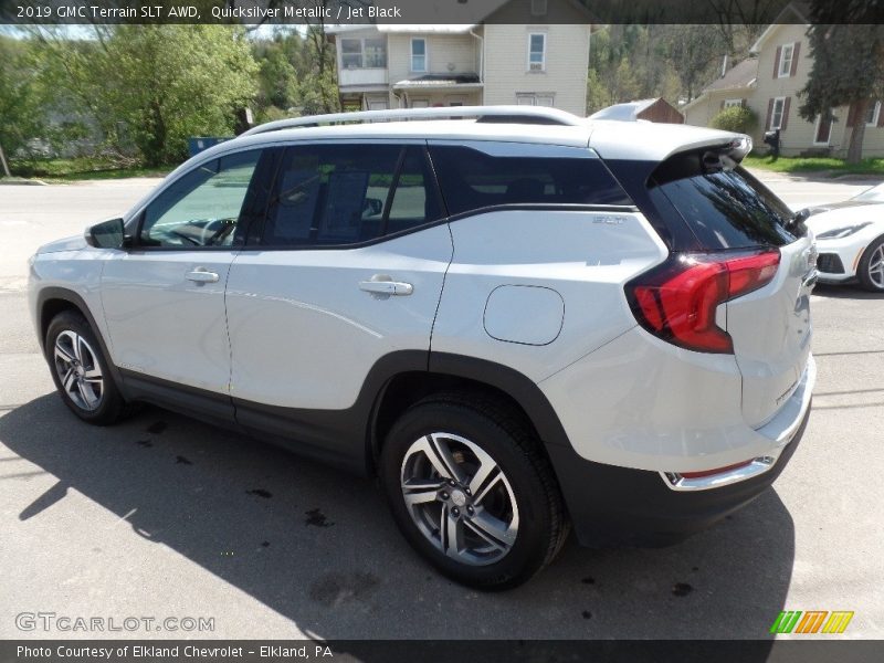 Quicksilver Metallic / Jet Black 2019 GMC Terrain SLT AWD