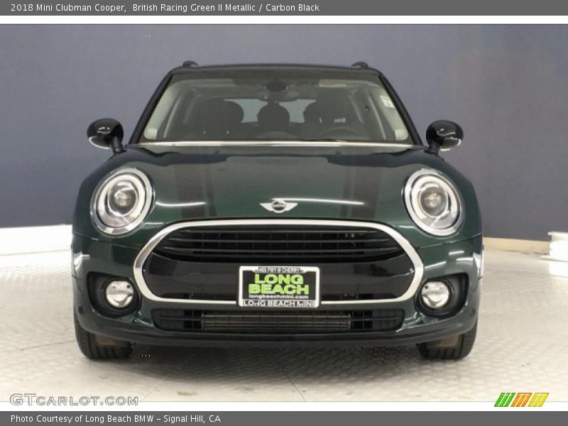 British Racing Green II Metallic / Carbon Black 2018 Mini Clubman Cooper