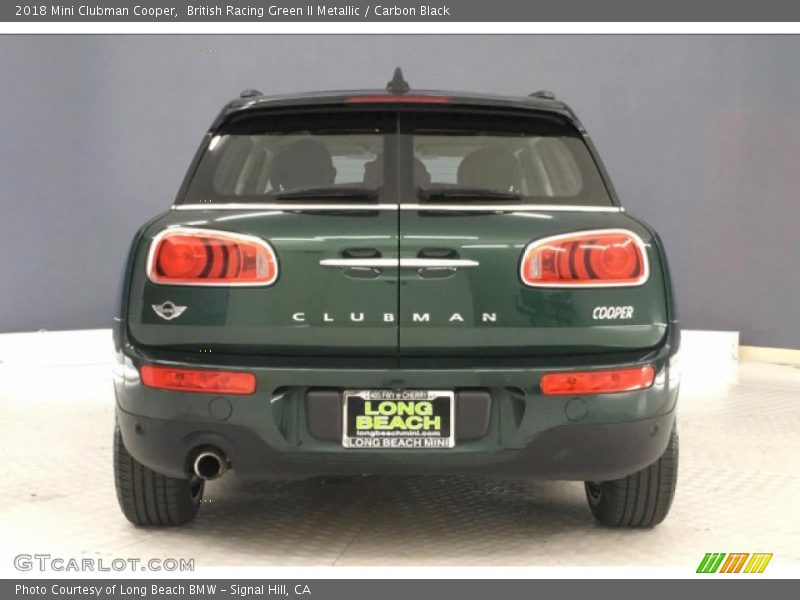 British Racing Green II Metallic / Carbon Black 2018 Mini Clubman Cooper