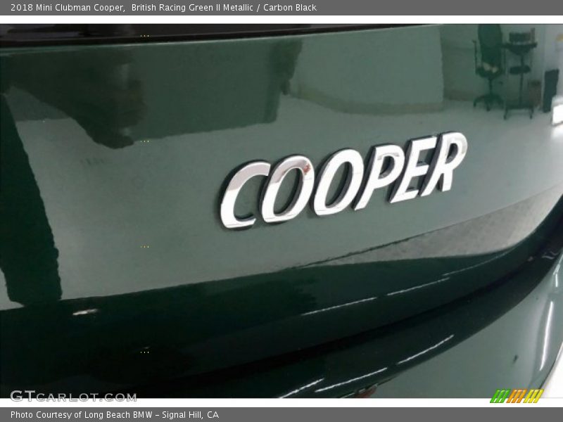 British Racing Green II Metallic / Carbon Black 2018 Mini Clubman Cooper