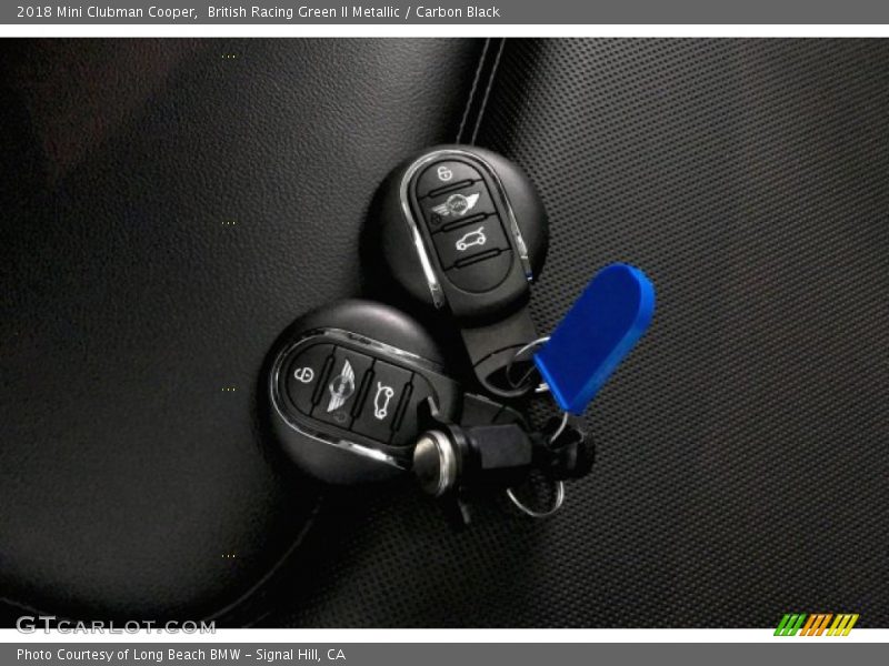 British Racing Green II Metallic / Carbon Black 2018 Mini Clubman Cooper
