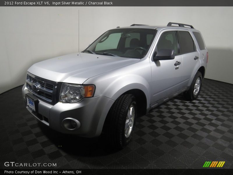 Ingot Silver Metallic / Charcoal Black 2012 Ford Escape XLT V6