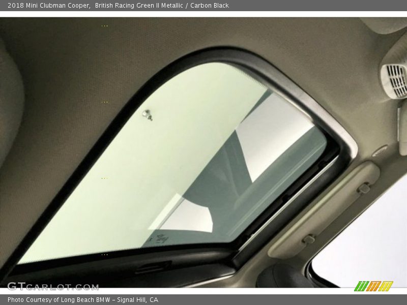 British Racing Green II Metallic / Carbon Black 2018 Mini Clubman Cooper