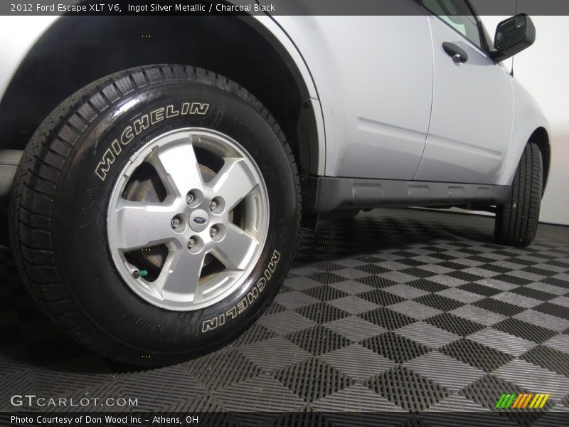 Ingot Silver Metallic / Charcoal Black 2012 Ford Escape XLT V6