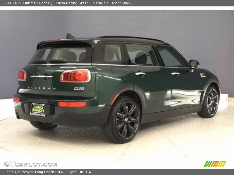 British Racing Green II Metallic / Carbon Black 2018 Mini Clubman Cooper