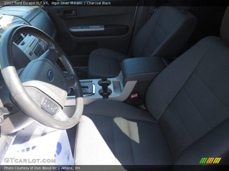 Ingot Silver Metallic / Charcoal Black 2012 Ford Escape XLT V6