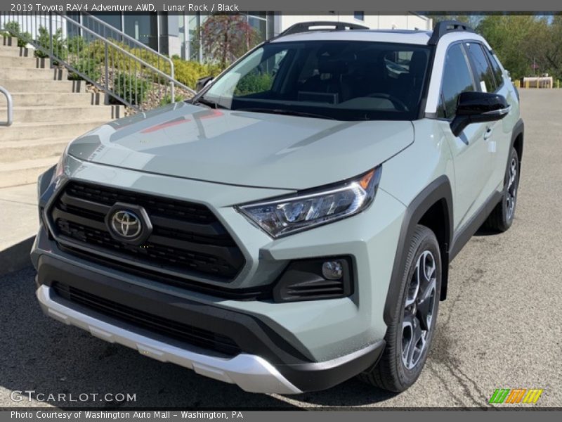 Lunar Rock / Black 2019 Toyota RAV4 Adventure AWD