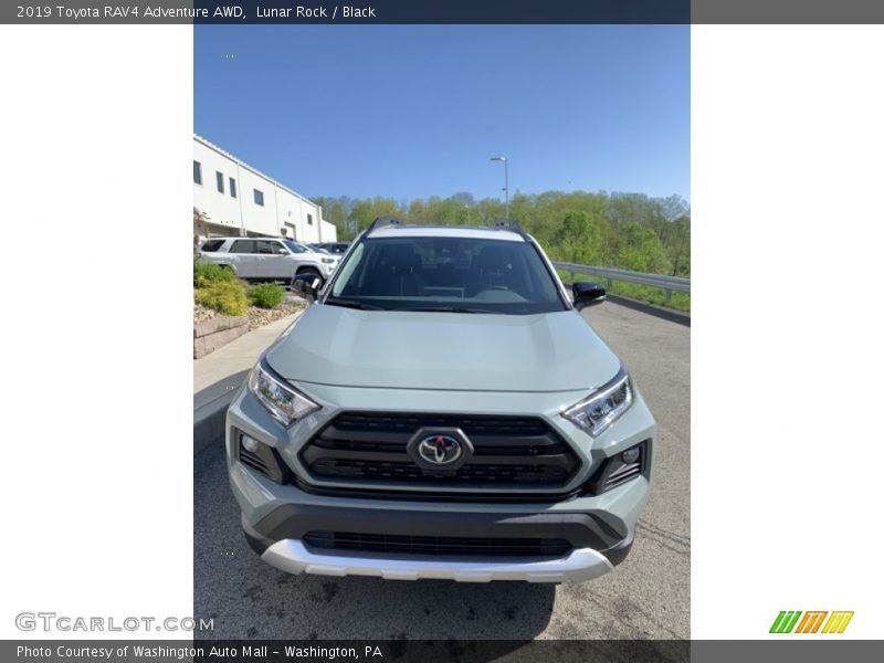 Lunar Rock / Black 2019 Toyota RAV4 Adventure AWD