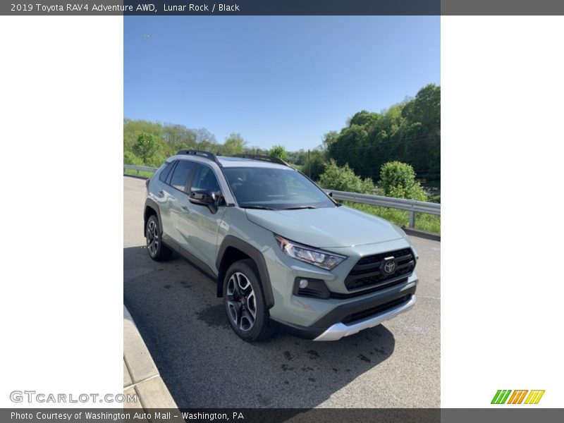 Lunar Rock / Black 2019 Toyota RAV4 Adventure AWD