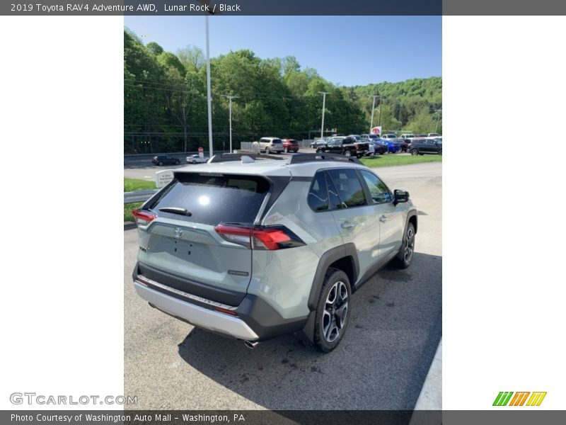 Lunar Rock / Black 2019 Toyota RAV4 Adventure AWD
