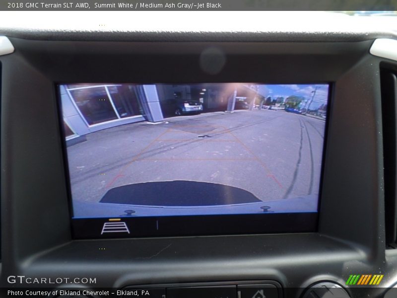 Summit White / Medium Ash Gray/­Jet Black 2018 GMC Terrain SLT AWD