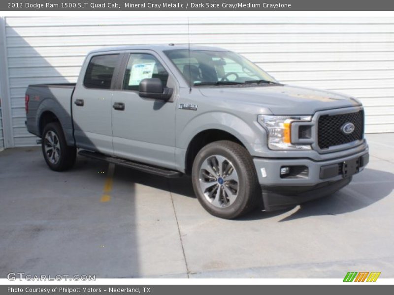 Mineral Gray Metallic / Dark Slate Gray/Medium Graystone 2012 Dodge Ram 1500 SLT Quad Cab