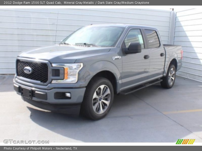 Mineral Gray Metallic / Dark Slate Gray/Medium Graystone 2012 Dodge Ram 1500 SLT Quad Cab
