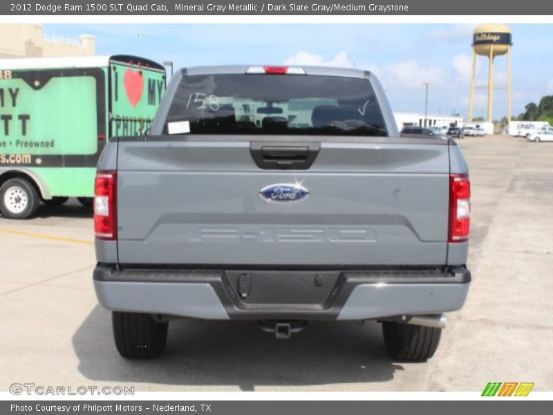 Mineral Gray Metallic / Dark Slate Gray/Medium Graystone 2012 Dodge Ram 1500 SLT Quad Cab