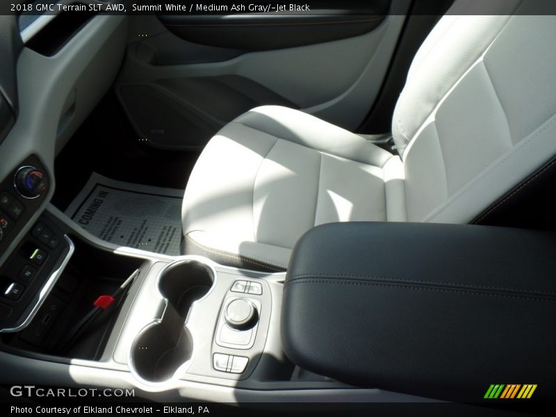 Summit White / Medium Ash Gray/­Jet Black 2018 GMC Terrain SLT AWD