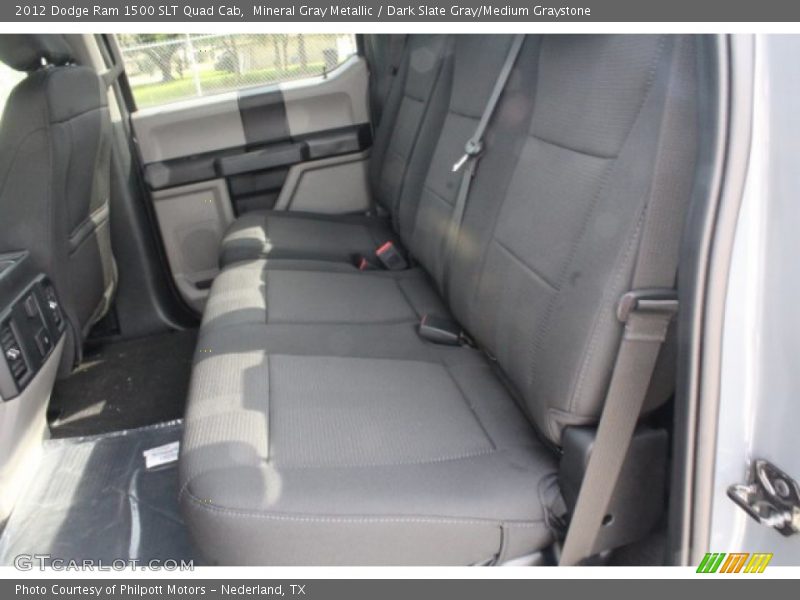 Mineral Gray Metallic / Dark Slate Gray/Medium Graystone 2012 Dodge Ram 1500 SLT Quad Cab