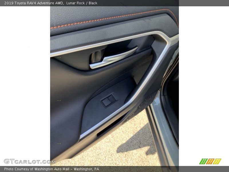 Lunar Rock / Black 2019 Toyota RAV4 Adventure AWD