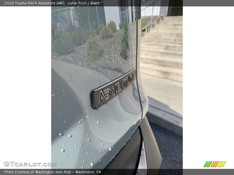 Lunar Rock / Black 2019 Toyota RAV4 Adventure AWD