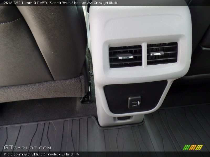 Summit White / Medium Ash Gray/­Jet Black 2018 GMC Terrain SLT AWD