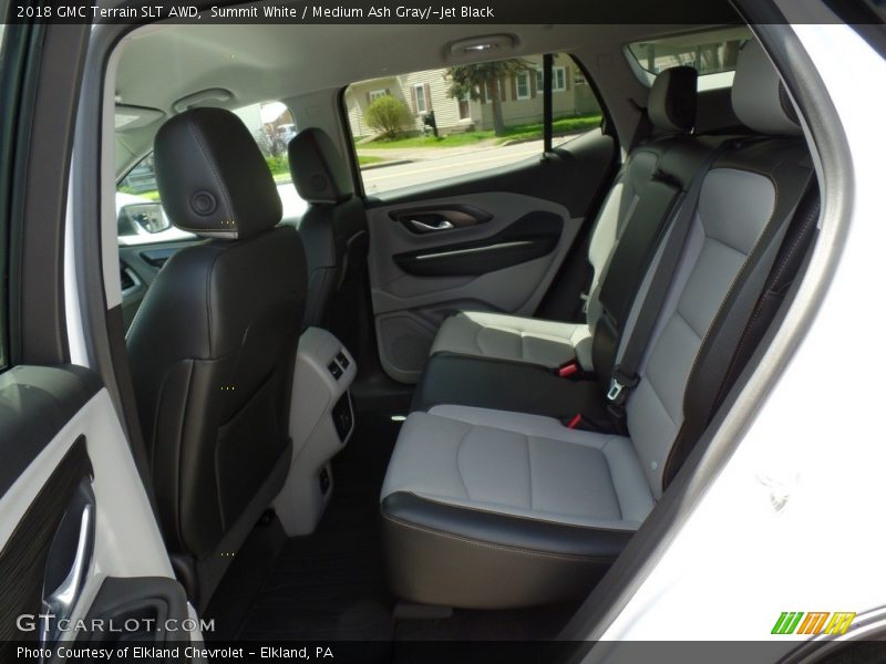 Summit White / Medium Ash Gray/­Jet Black 2018 GMC Terrain SLT AWD