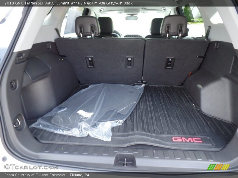 Summit White / Medium Ash Gray/­Jet Black 2018 GMC Terrain SLT AWD
