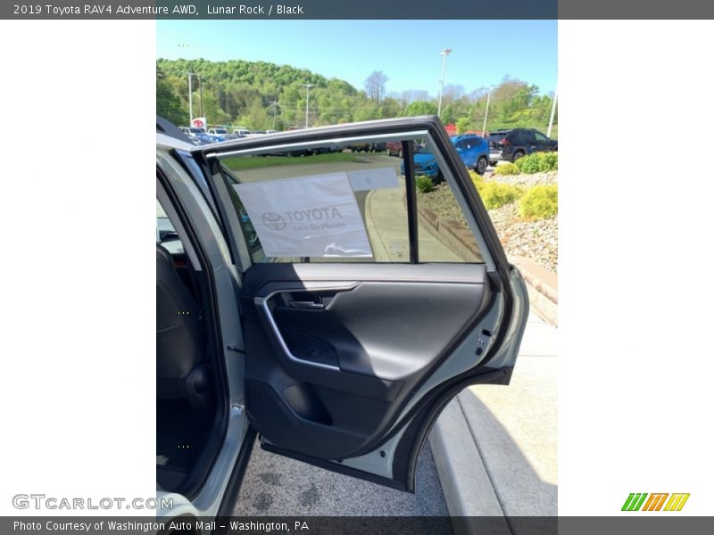 Lunar Rock / Black 2019 Toyota RAV4 Adventure AWD