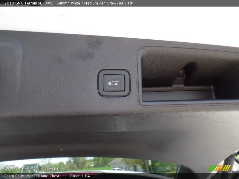 Summit White / Medium Ash Gray/­Jet Black 2018 GMC Terrain SLT AWD