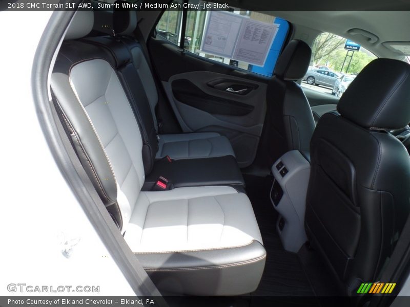 Summit White / Medium Ash Gray/­Jet Black 2018 GMC Terrain SLT AWD