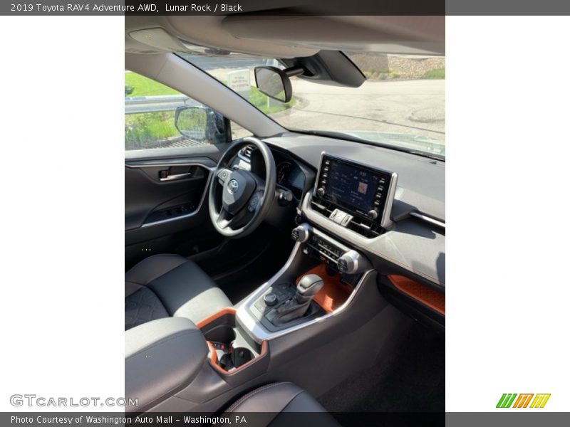 Lunar Rock / Black 2019 Toyota RAV4 Adventure AWD