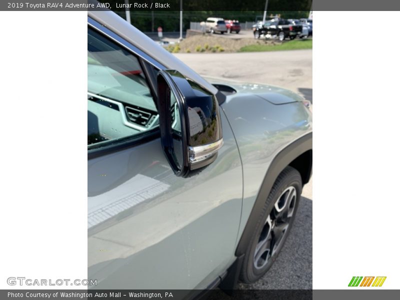 Lunar Rock / Black 2019 Toyota RAV4 Adventure AWD