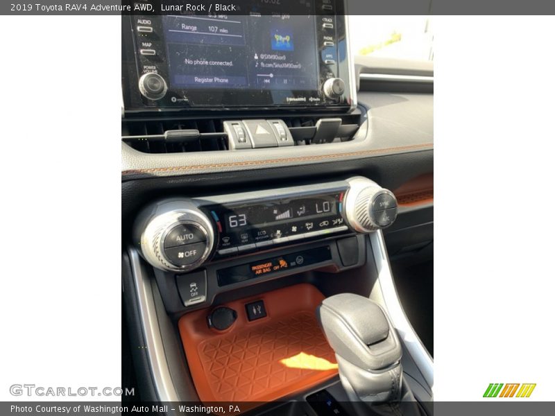 Lunar Rock / Black 2019 Toyota RAV4 Adventure AWD