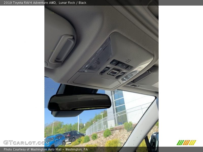Lunar Rock / Black 2019 Toyota RAV4 Adventure AWD