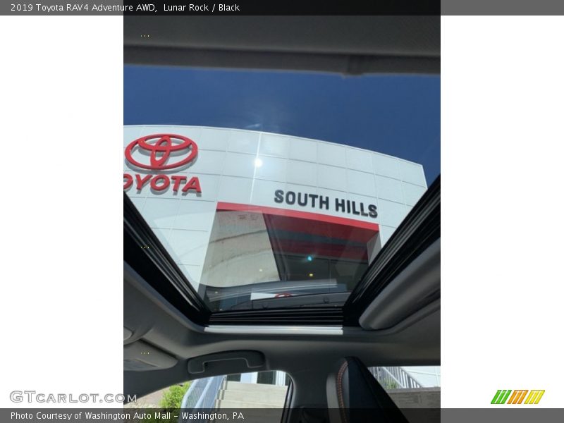 Lunar Rock / Black 2019 Toyota RAV4 Adventure AWD