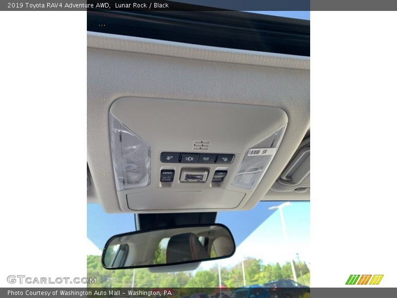 Lunar Rock / Black 2019 Toyota RAV4 Adventure AWD