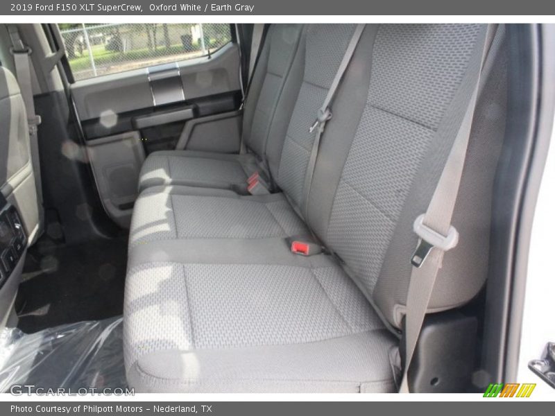 Oxford White / Earth Gray 2019 Ford F150 XLT SuperCrew