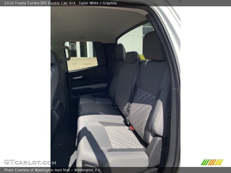 Super White / Graphite 2019 Toyota Tundra SR5 Double Cab 4x4