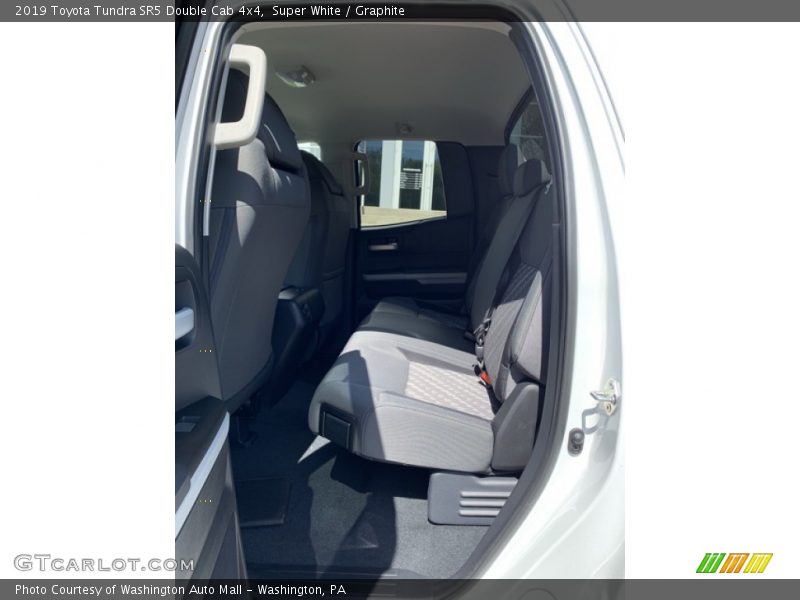 Super White / Graphite 2019 Toyota Tundra SR5 Double Cab 4x4