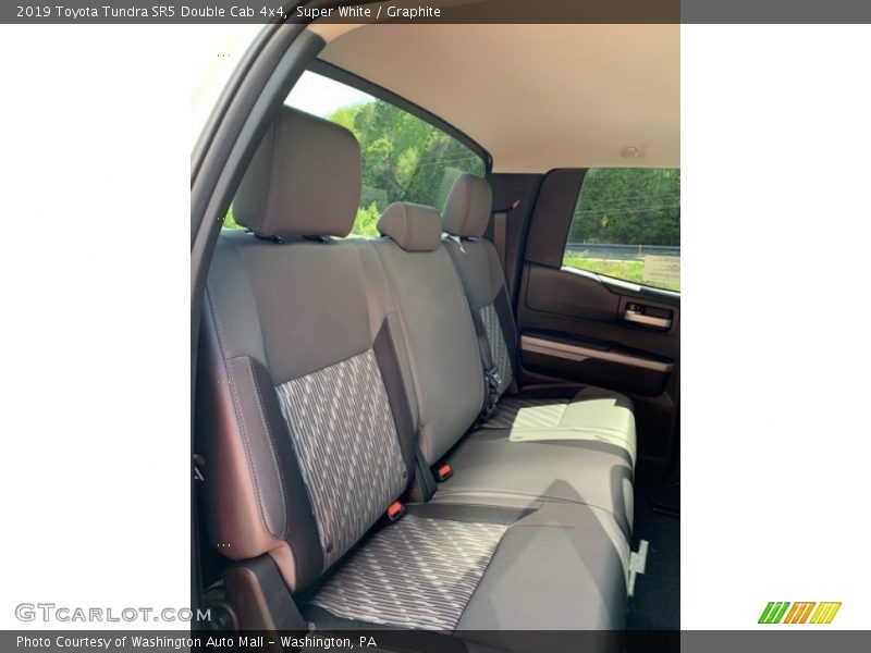 Super White / Graphite 2019 Toyota Tundra SR5 Double Cab 4x4