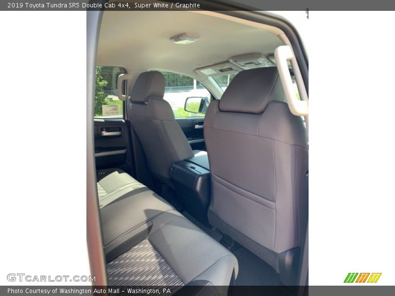 Super White / Graphite 2019 Toyota Tundra SR5 Double Cab 4x4