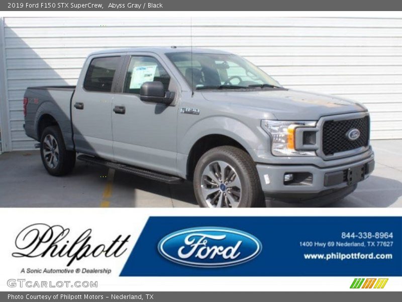 Abyss Gray / Black 2019 Ford F150 STX SuperCrew