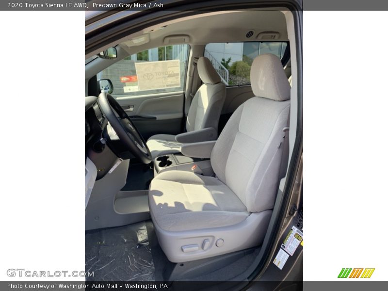 Predawn Gray Mica / Ash 2020 Toyota Sienna LE AWD