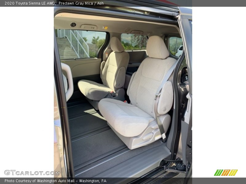 Predawn Gray Mica / Ash 2020 Toyota Sienna LE AWD