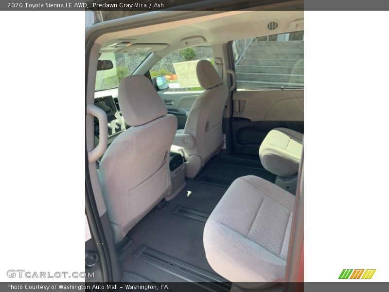Predawn Gray Mica / Ash 2020 Toyota Sienna LE AWD