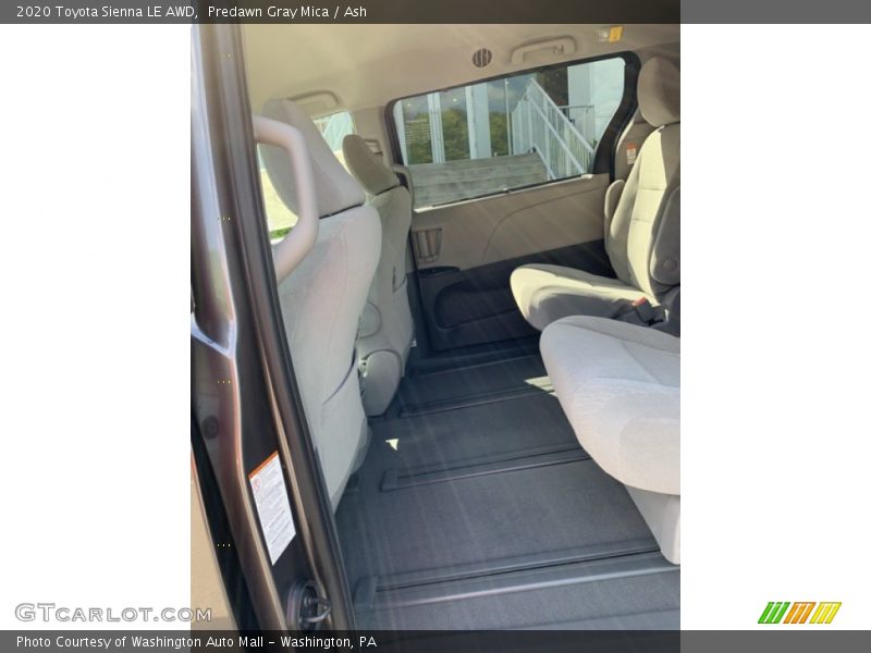 Predawn Gray Mica / Ash 2020 Toyota Sienna LE AWD