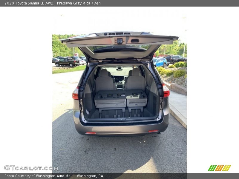 Predawn Gray Mica / Ash 2020 Toyota Sienna LE AWD