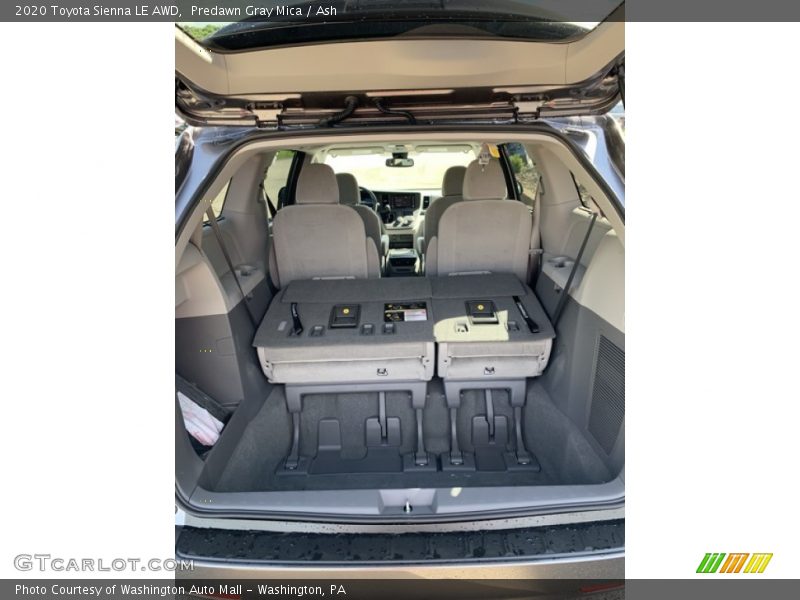 Predawn Gray Mica / Ash 2020 Toyota Sienna LE AWD